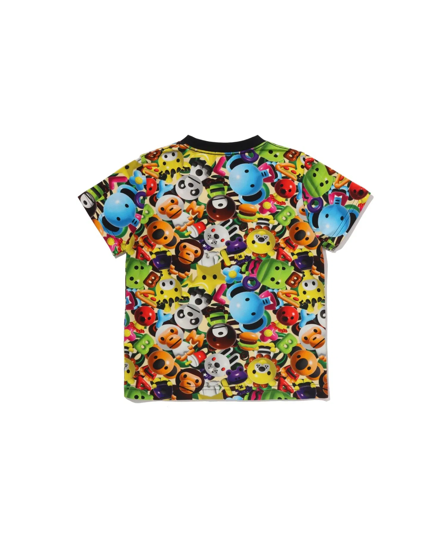 Детская футболка 3D MILO ALL FRIENDS A BATHING APE разноцветная — фото 2
