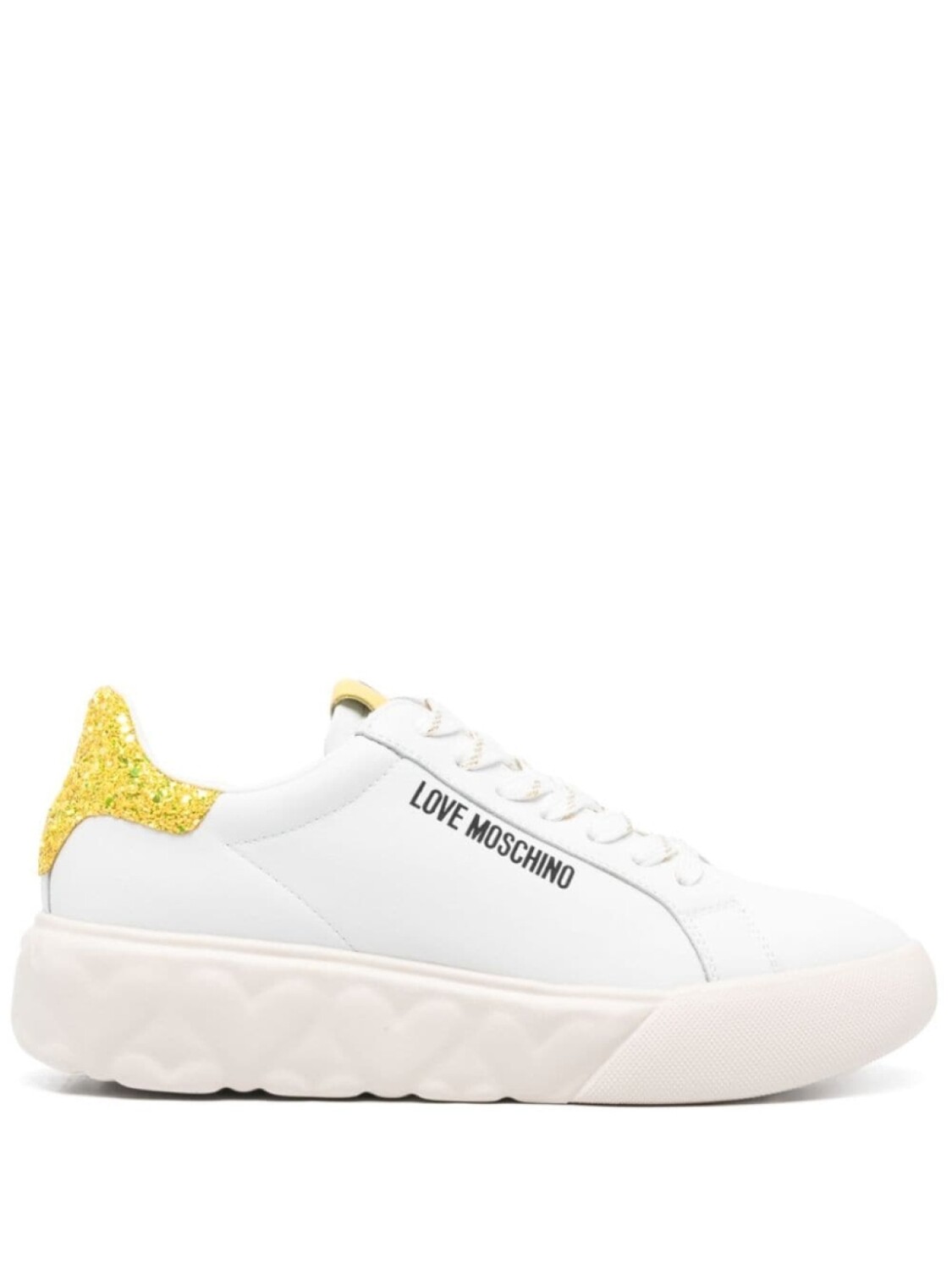 

Кожаные с логотипом Кроссовки Love Moschino, белый