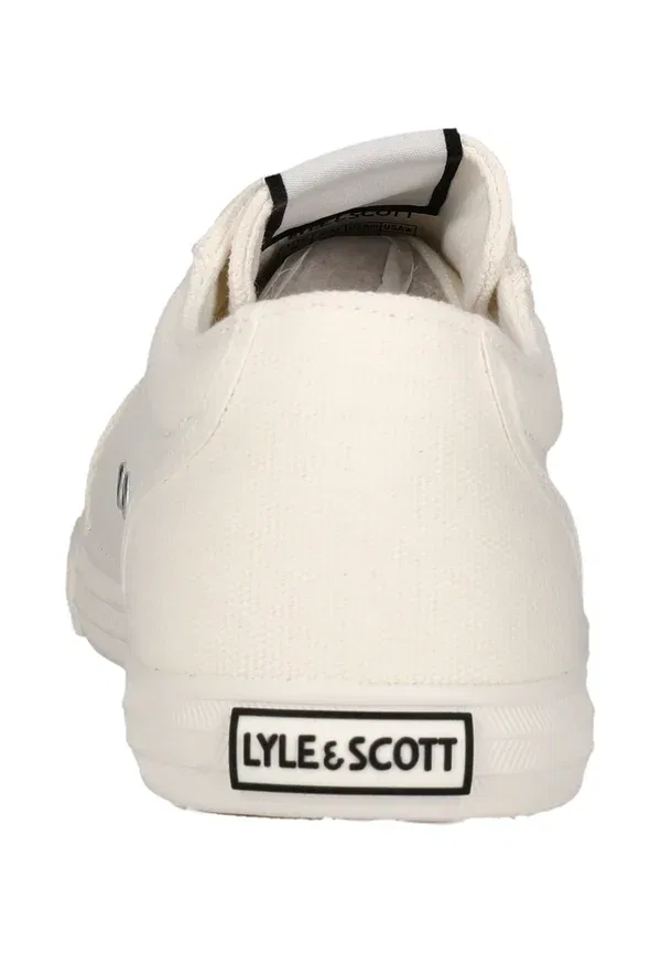 Кроссовки Lyle & Scott, модель halket trainers, белый — фото 4