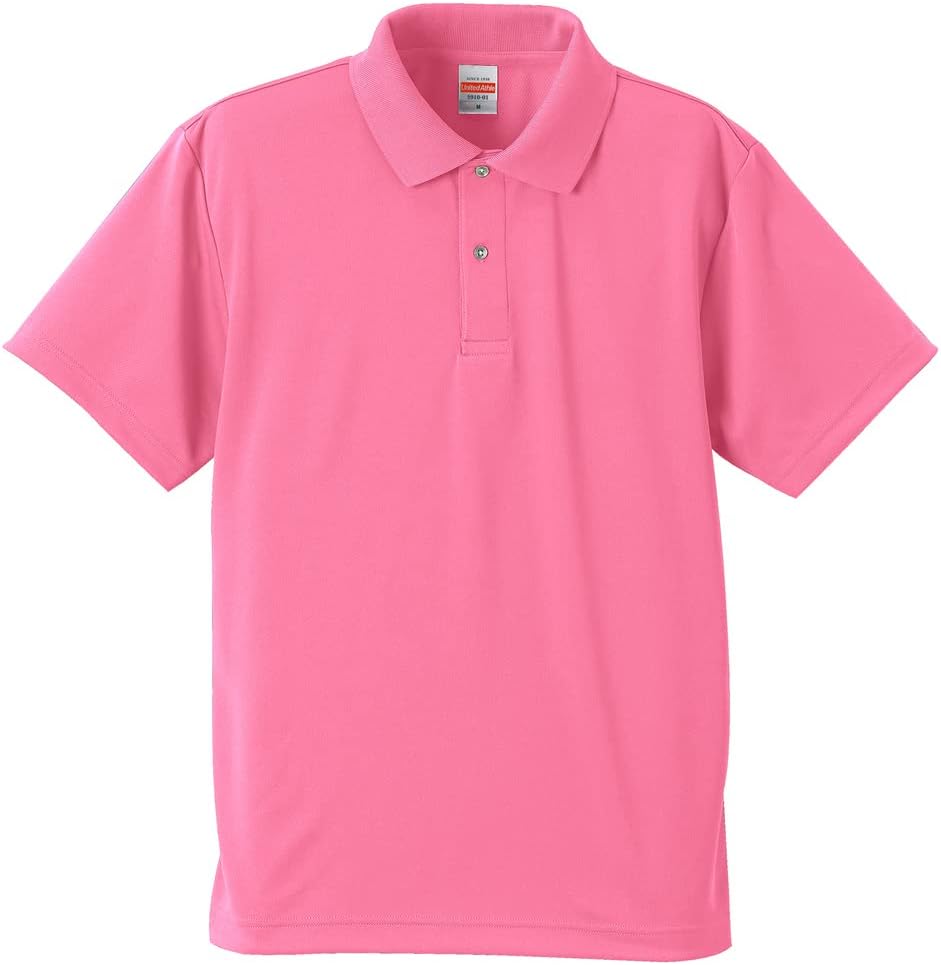 

Спортивная поло-рубашка Dry Athletic мужская United Athle, розовый