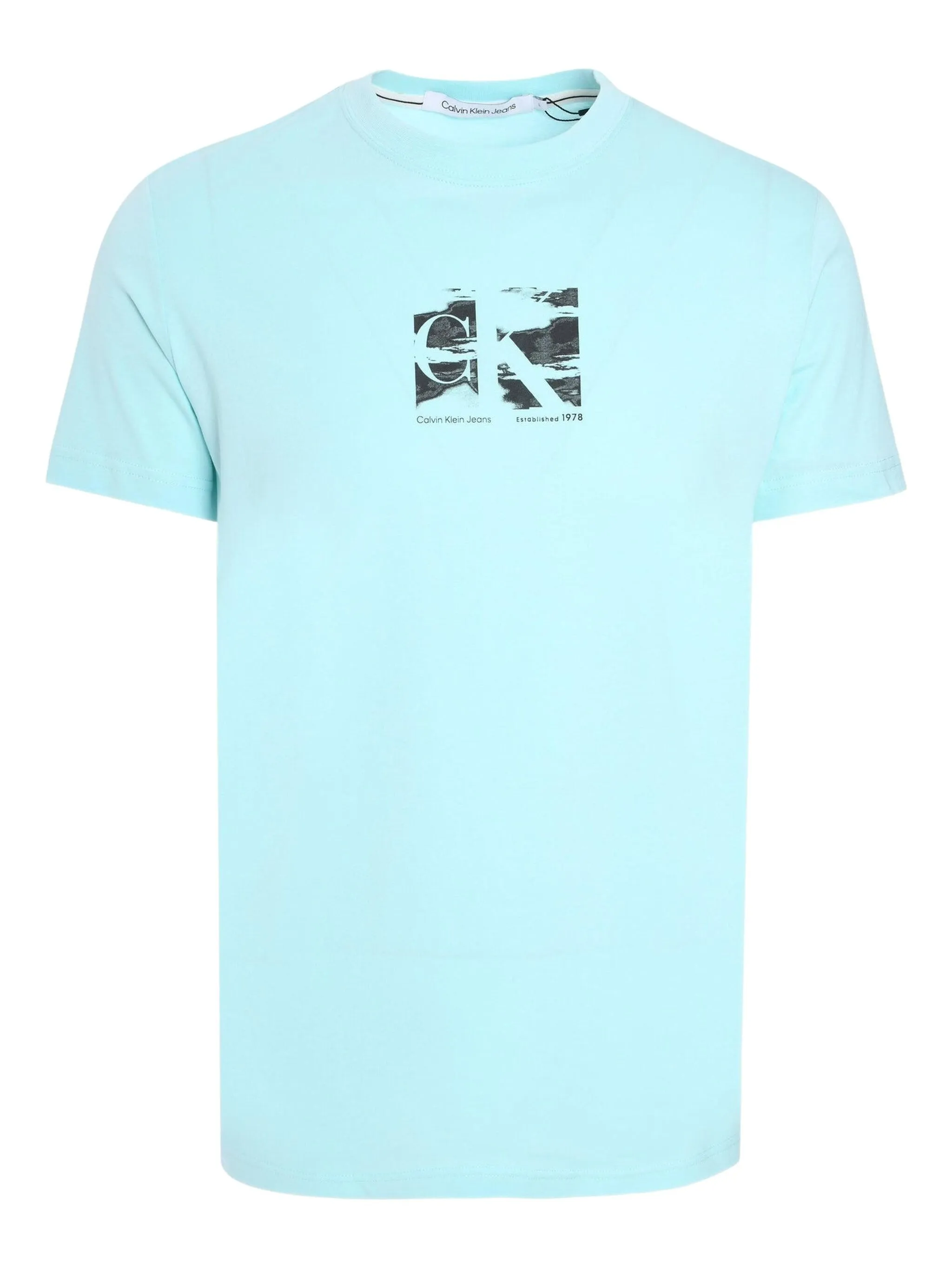 

Футболка с логотипом Calvin Klein, синий