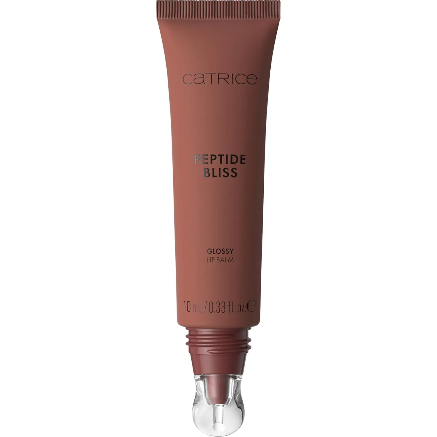 Увлажняющий блеск-бальзам для губ «Peptide Bliss Glossy Lip Balm No. 050» от Catrice, коричневый, 3 шт. Catrice, 050 Glazed & Gorgeous — фото 3