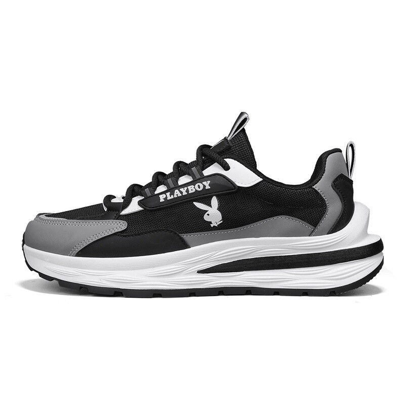 

Кроссовки Playboy Casual Shoes Men Low-Top, Черный, Кроссовки Playboy Casual Shoes Men Low-Top
