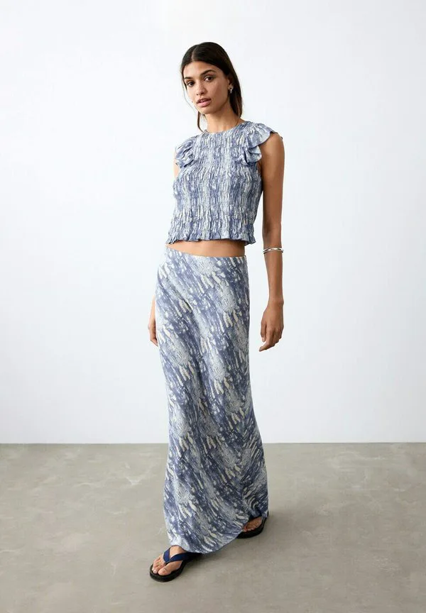 Подростковая макси-юбка Mango Kids, Blue