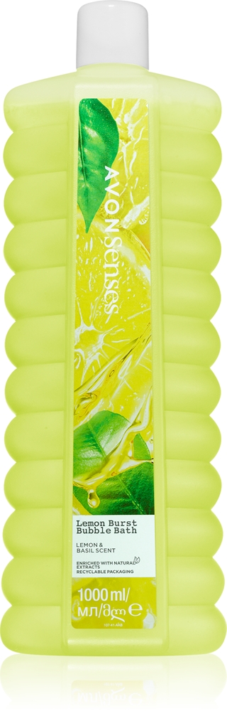 

Пена для ванны Senses Lemon Burst Avon, 1000 мл