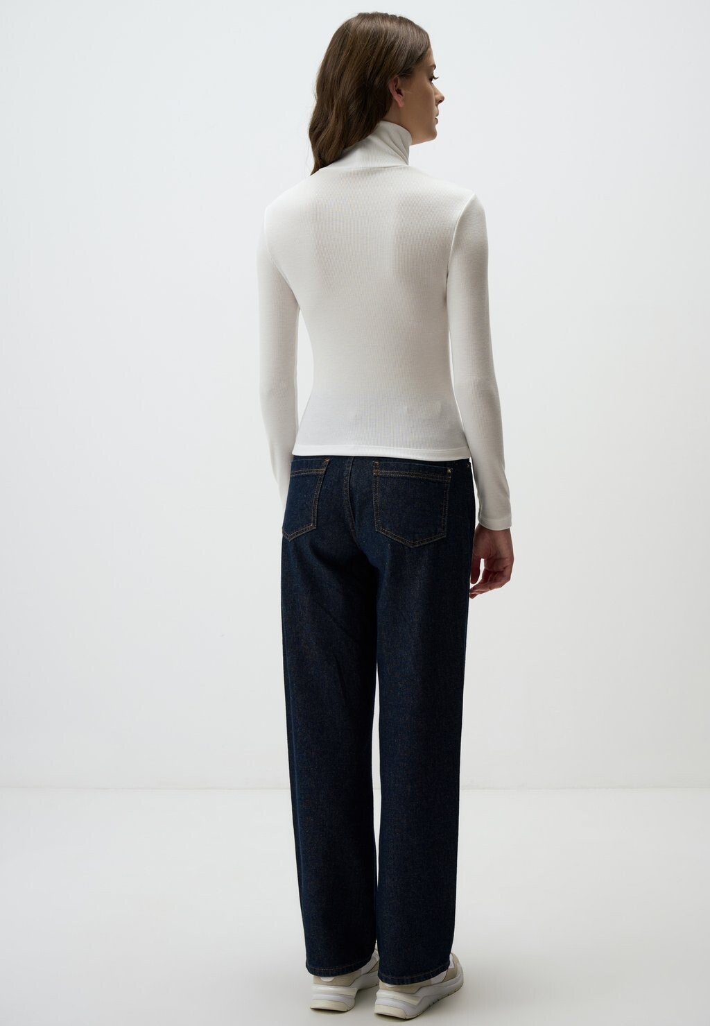 

Топ с длинными рукавами TURTLENECK FITTED Jimmy Key, молочный
