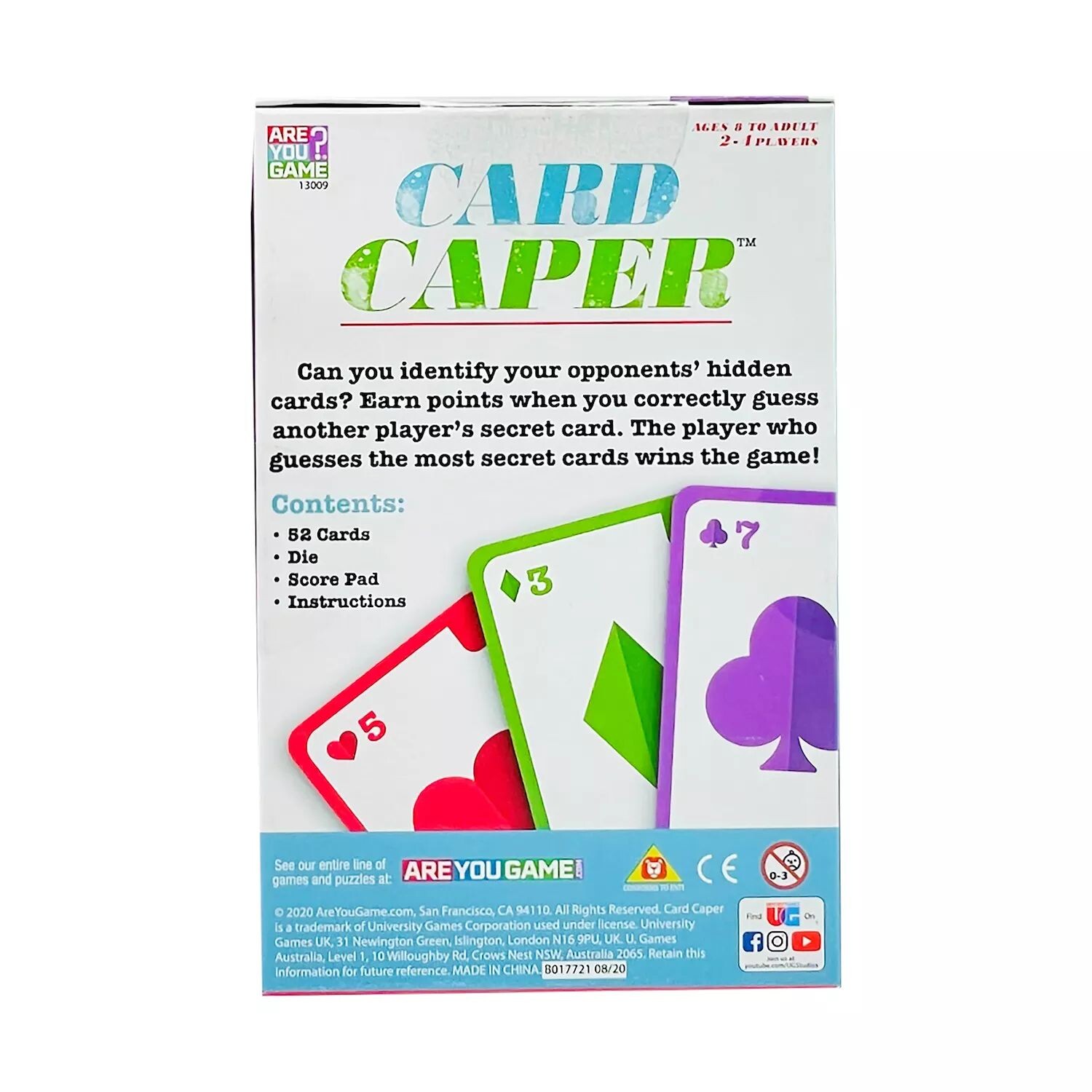 

Карточные каперсы Карточная игра AREYOUGAMECOM