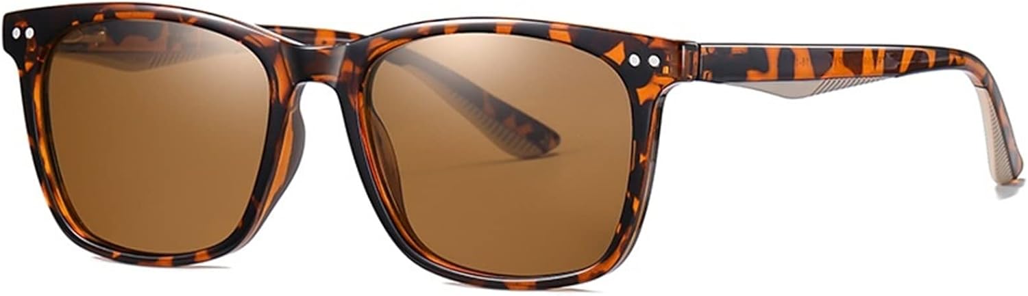 

Поляризованные солнцезащитные очки GAOXIN в стиле ретро для мужчин и женщин, для защиты от солнца на открытом воздухе, на пляже и за рулем (Цвет: D, Размер: Средний), D