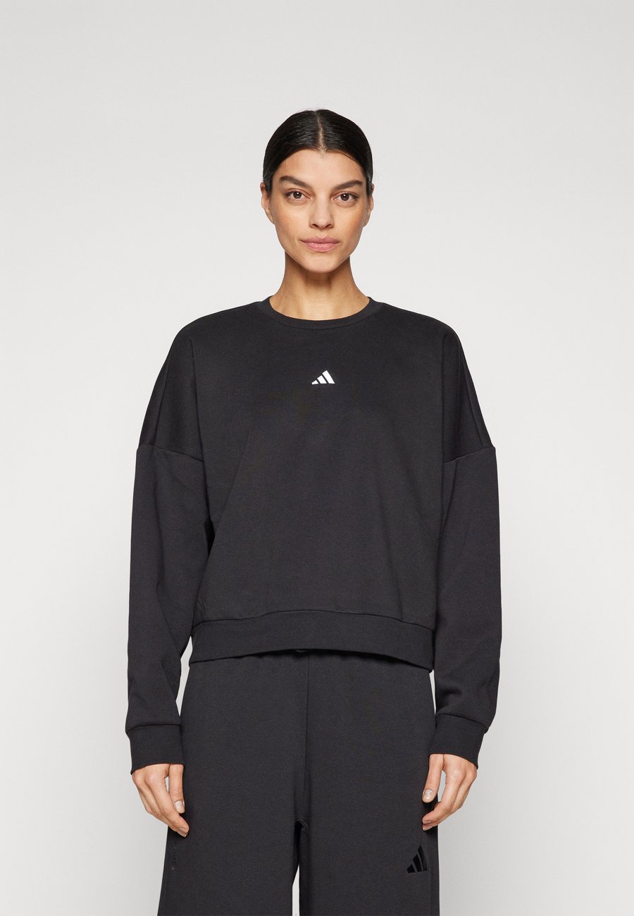 

Толстовка Adidas Sportswear Sweatshirt, Black/White/Black, Белый, Толстовка Adidas Sportswear Sweatshirt, Black/White/Black