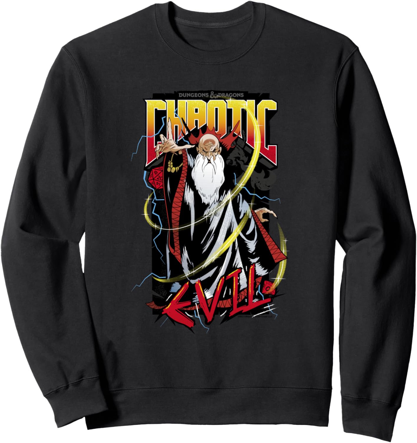 

Толстовка с постером «Волшебник из Dungeons & Dragons: Хаотичное зло», черная, Черный, Толстовка с постером «Волшебник из Dungeons & Dragons: Хаотичное зло», черная