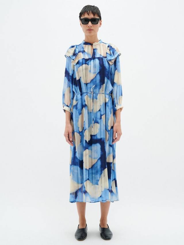 

Платье миди с рукавом secia 3/4 InWear, цвет Blue Thunder Sky