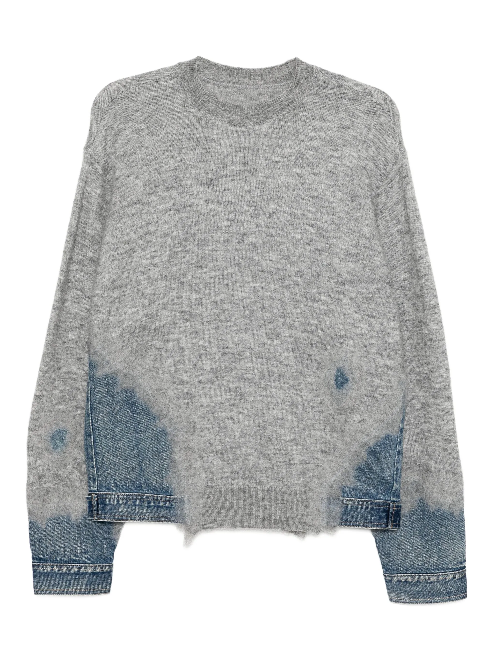 

Джемпер с нашивкой Jnby, серый