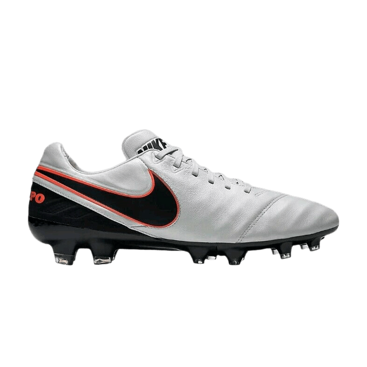 

Кроссовки Tiempo Legacy 2 FG 'Platinum Hyper Orange', серый