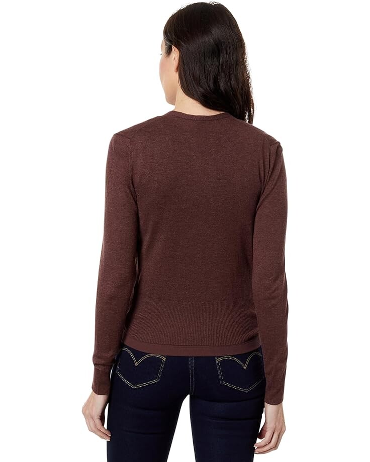 

Свитер NIC+ZOE Petite All Year Four-Way Cardigan, цвет Redwood