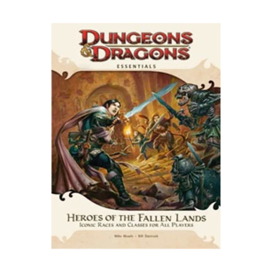 

Heroes of the Fallen Lands - Clerics, Fighters, Rogues, and Wizards, Dungeons & Dragons (4th Edition) - Essentials, мягкая обложка