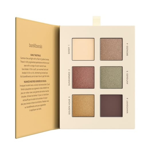 

Палетка теней для век Sunlit, 7,8 г bareMinerals, Mineralist Eyeshadow Palette, коричневый