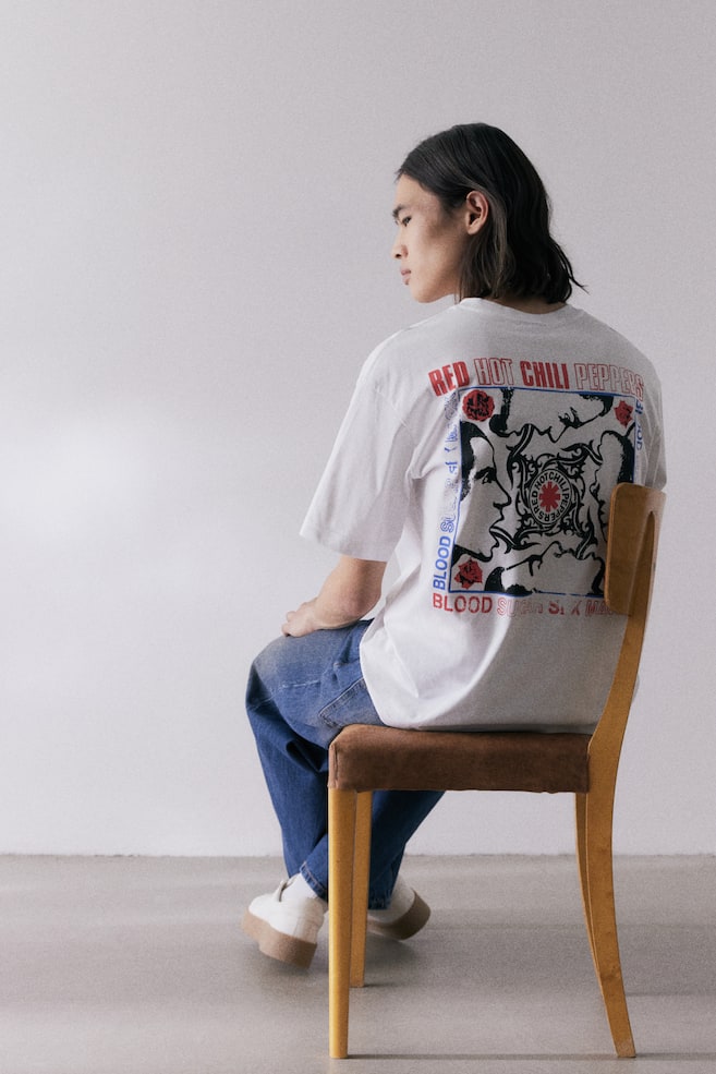 

Футболка свободного кроя H&M, мультиколор