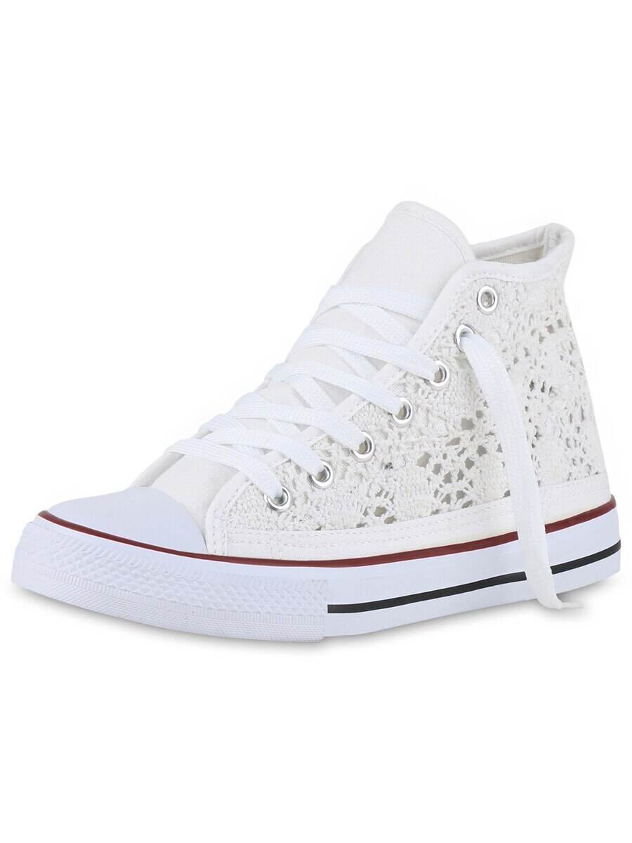 

Кроссовки Van Hill High-Top Sneakers Elodie, цвет Wool white