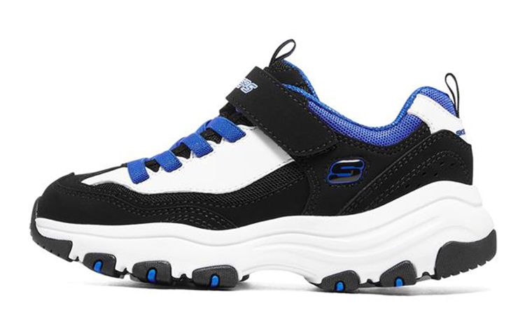 

Skechers Низкие детские кроссовки I Conik Lifestyle, черные, синие, детские