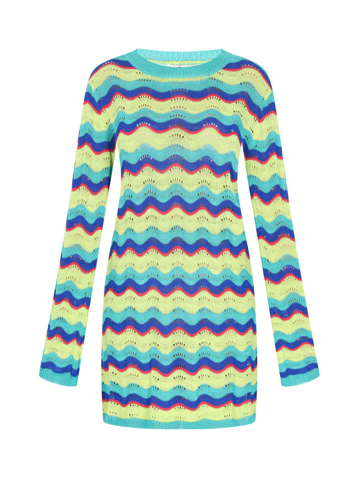 

Платье до колена IZIA, цвет aqua multicolor