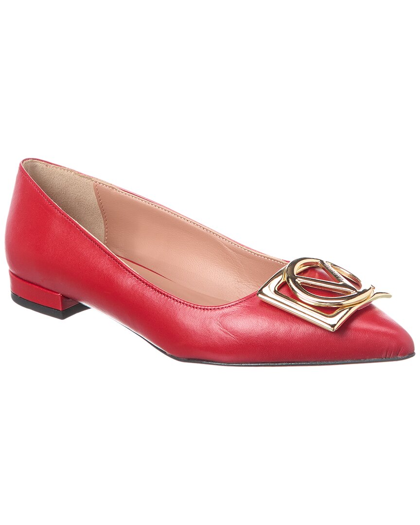 Туфли-лодочки Valentino от Mario Valentino Flora из кожи Valentino by Mario Valentino, красный
