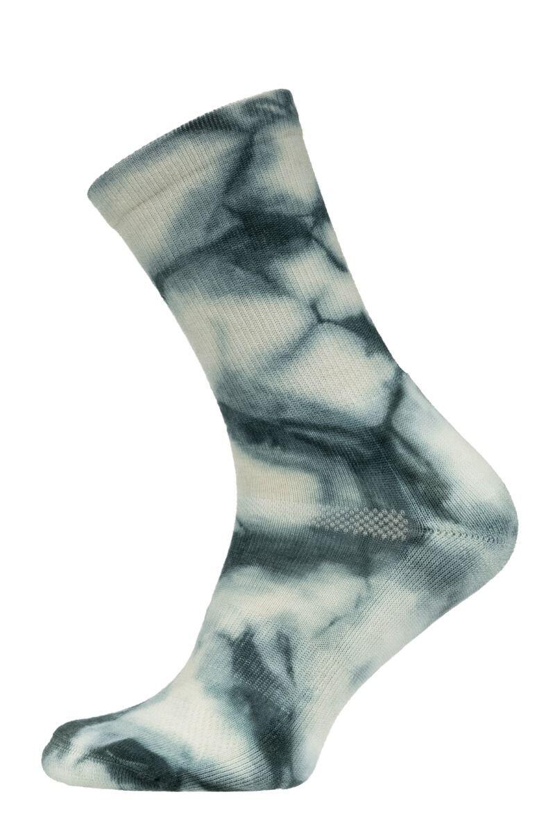 

Носки для треккинга Na Giean Medium Weight Tie-Dyed Crew Monochrome