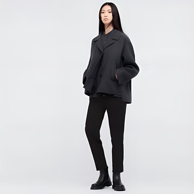

UNIQLO Женская куртка, цвет Dark Gray