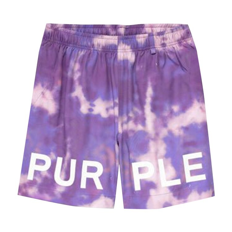 

Шорты PURPLE BRAND Logo Print Tie Dye Shorts, фиолетовый