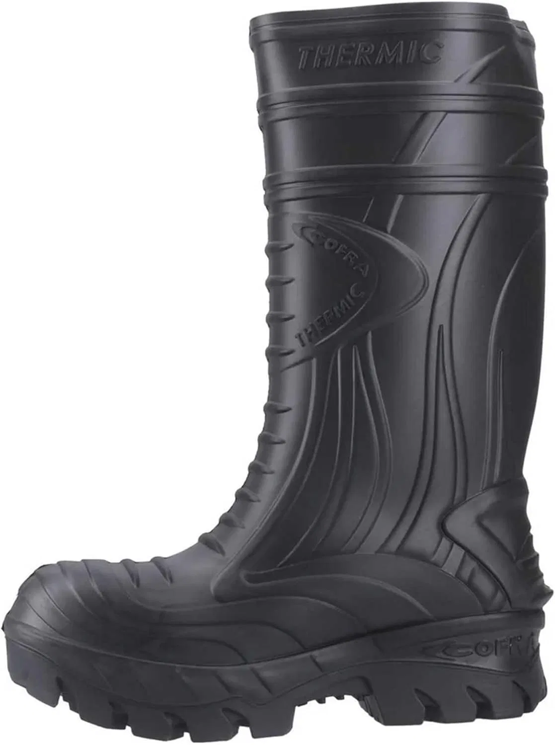 Рабочие ботинки COFRA THERMIC BLACK S5S MET из полиуретана/резины с антистатическим покрытием, обеспечивающие защиту и теплоизоляцию — фото 3