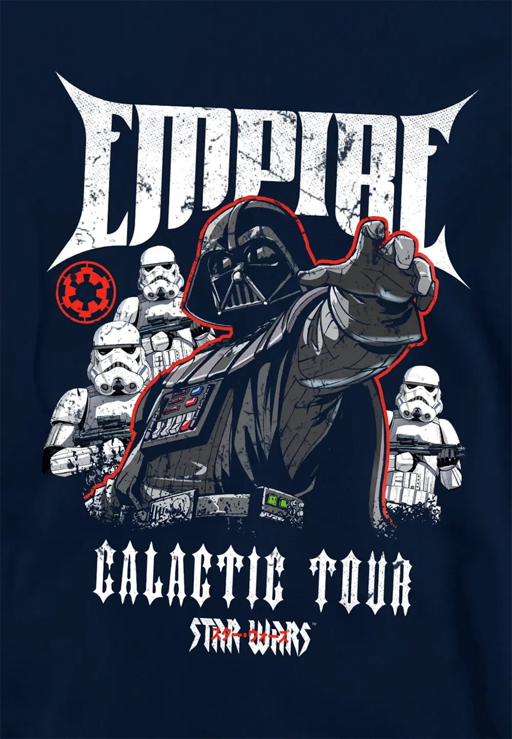 Детская худи Star Wars Darth Vader Disney, темно-синий — фото 2