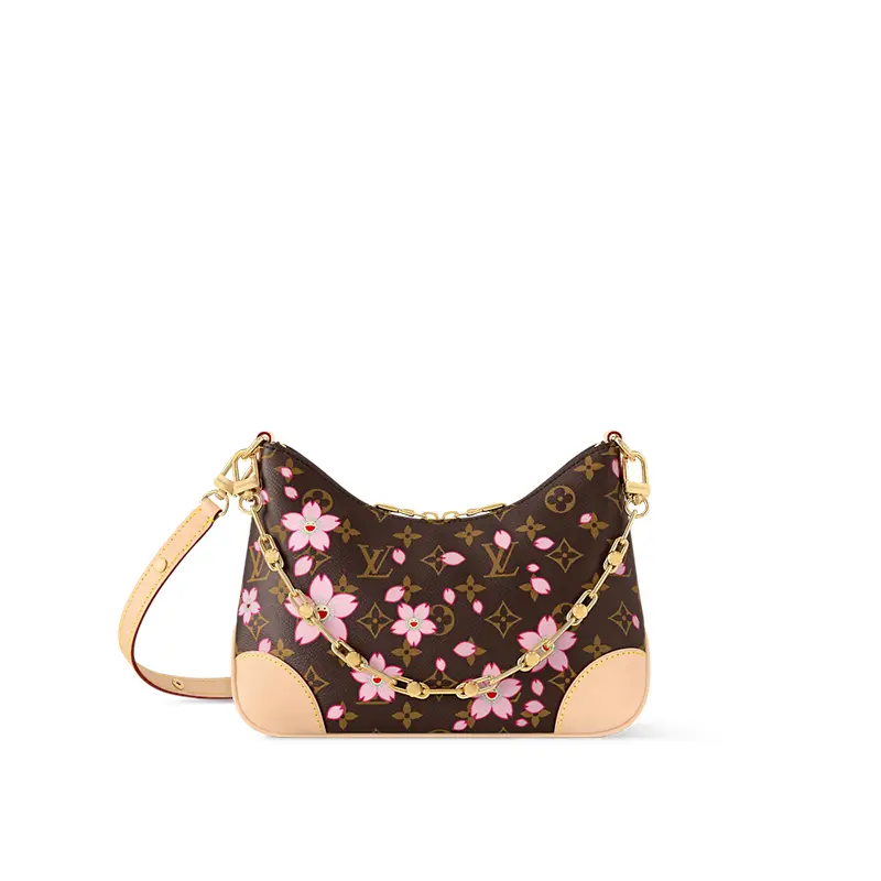 

LOUIS VUITTON Сумка-круассан из кожи Булонь в коллаборации с Такаси Муракам