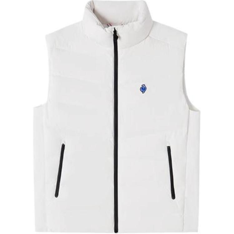 

Le Coq Sportif Мужская жилетка цвета слоновой кости, Ivory White