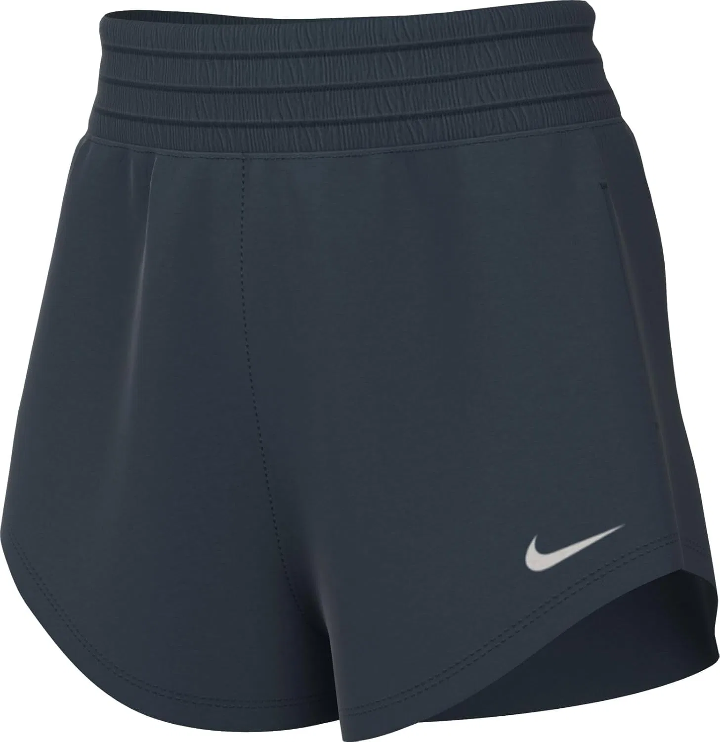 Шорты для бедра Dri-FIT Nike, цвет Armory Navy/Reflective Silver