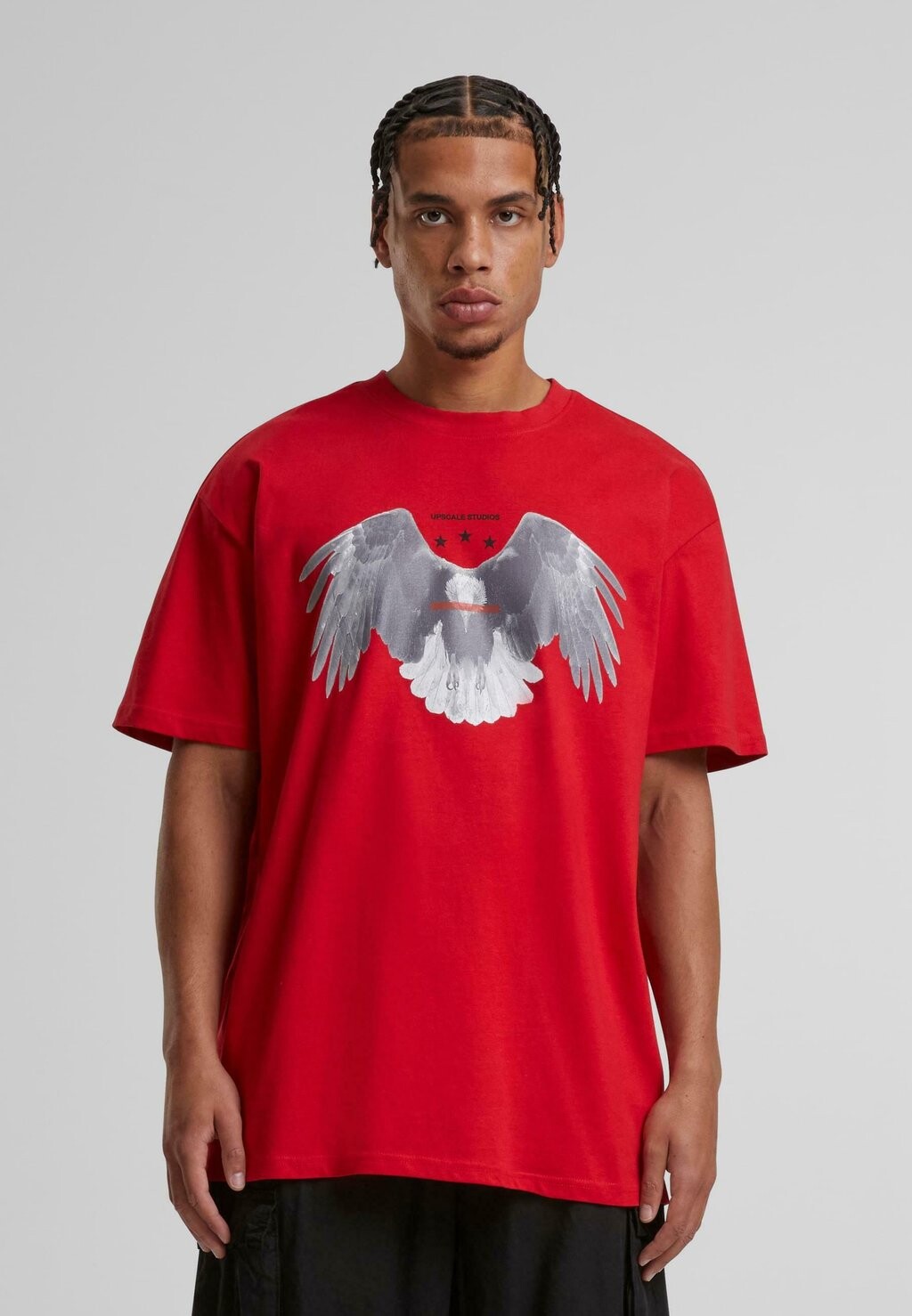 

Футболка с принтом SICK EAGLE Upscale by Mister Tee, красный