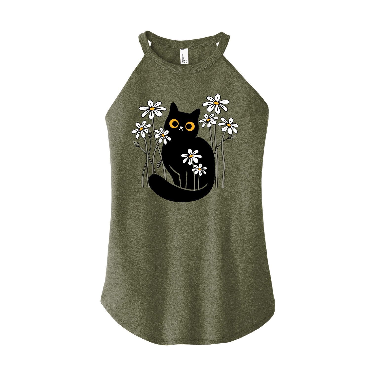 

Детская майка Black Cat In Daisies с высоким воротником Licensed Character