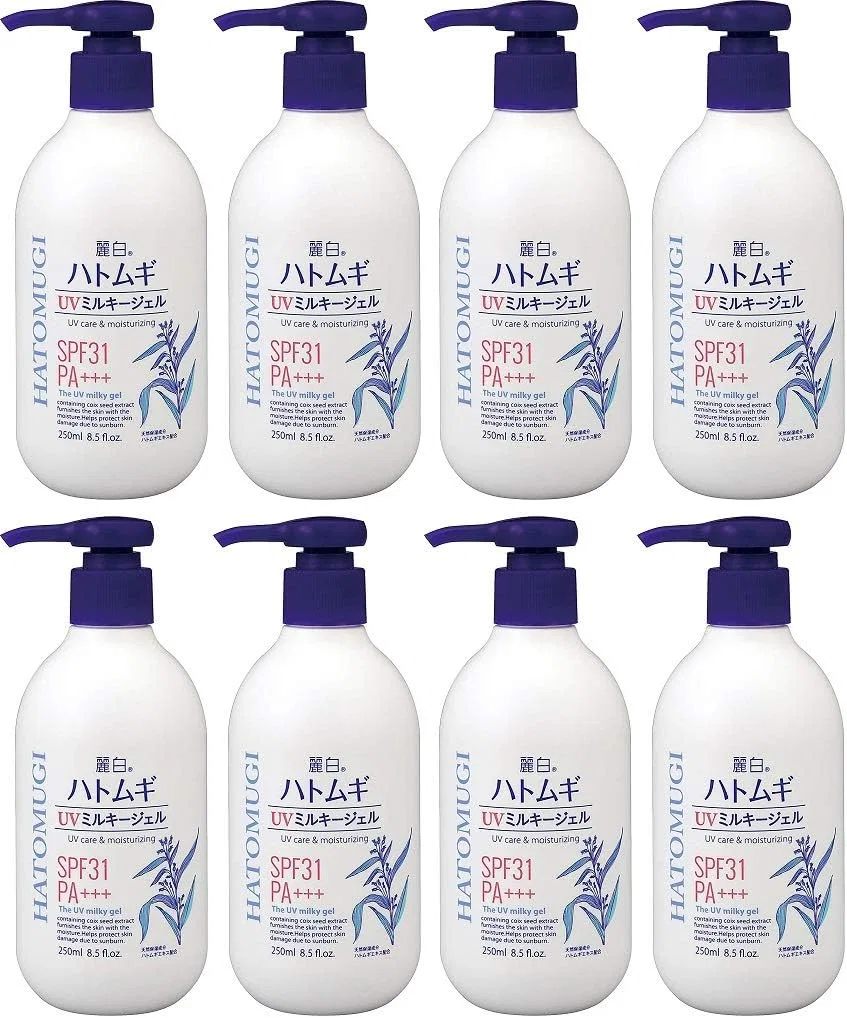 Солнцезащитный гель Reiwhite Pearl Barley UV Milky Gel, 8 упаковок, 250 мл Li Bai