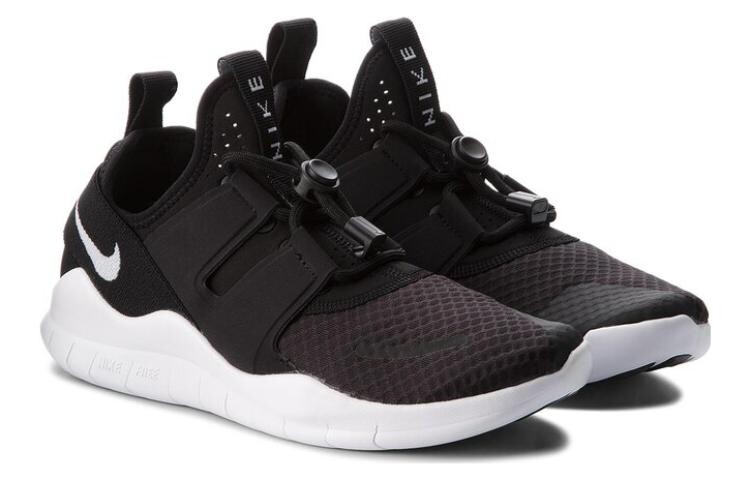 Кроссовки Nike Free RN Мужчины, Black/White — фото 3