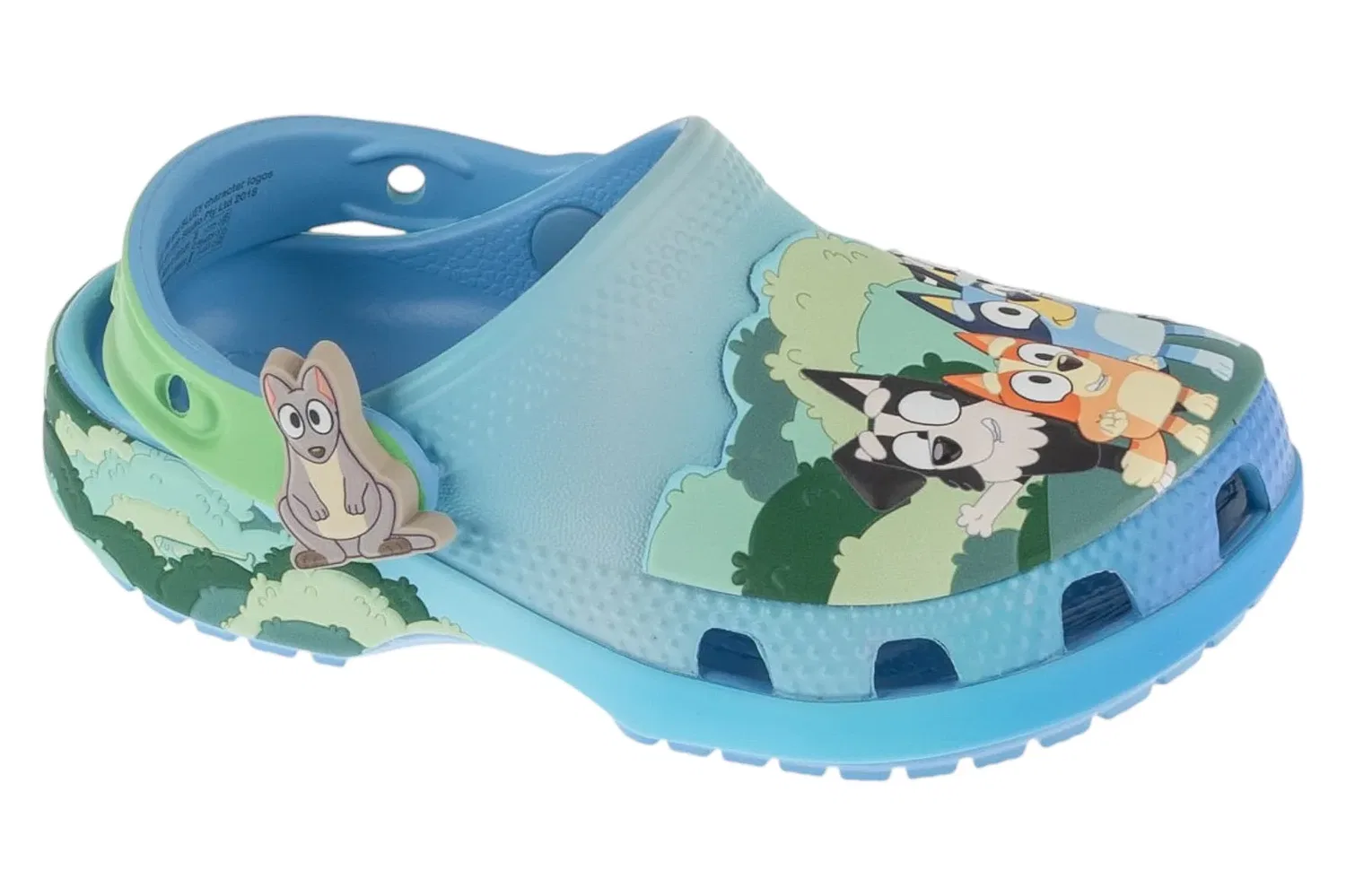 Босоножки классические голубые Crocs