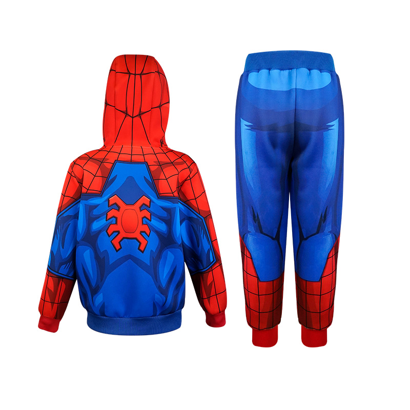 Manwei повседневная спортивная одежда spider man для детей 3-7 лет IKALI, Spider-Man — фото 4