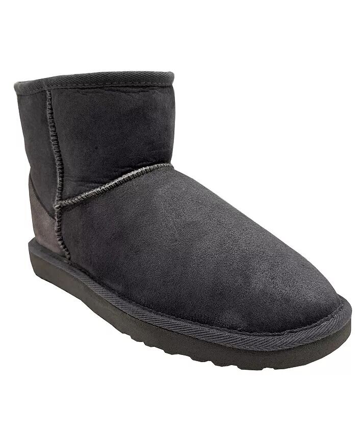 Женские мини-сапоги из овчины Furniq UK, серый