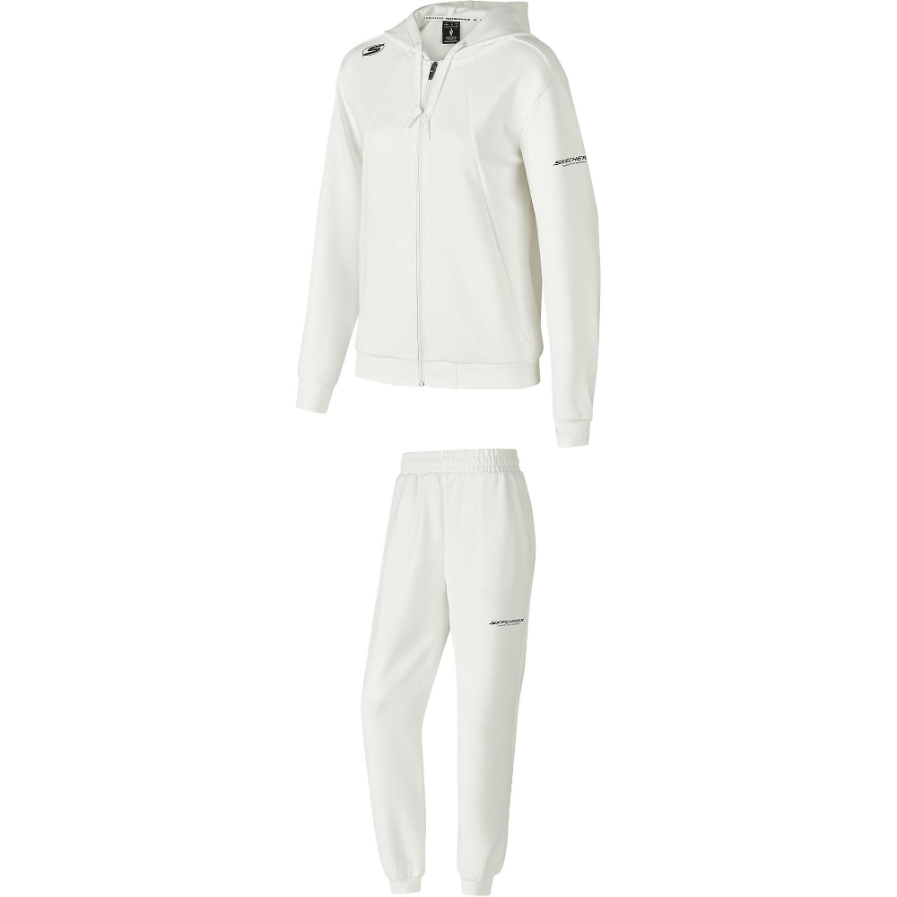 

Skechers Женский повседневный костюм серии Basic Sports, цвет «зефирный белый»