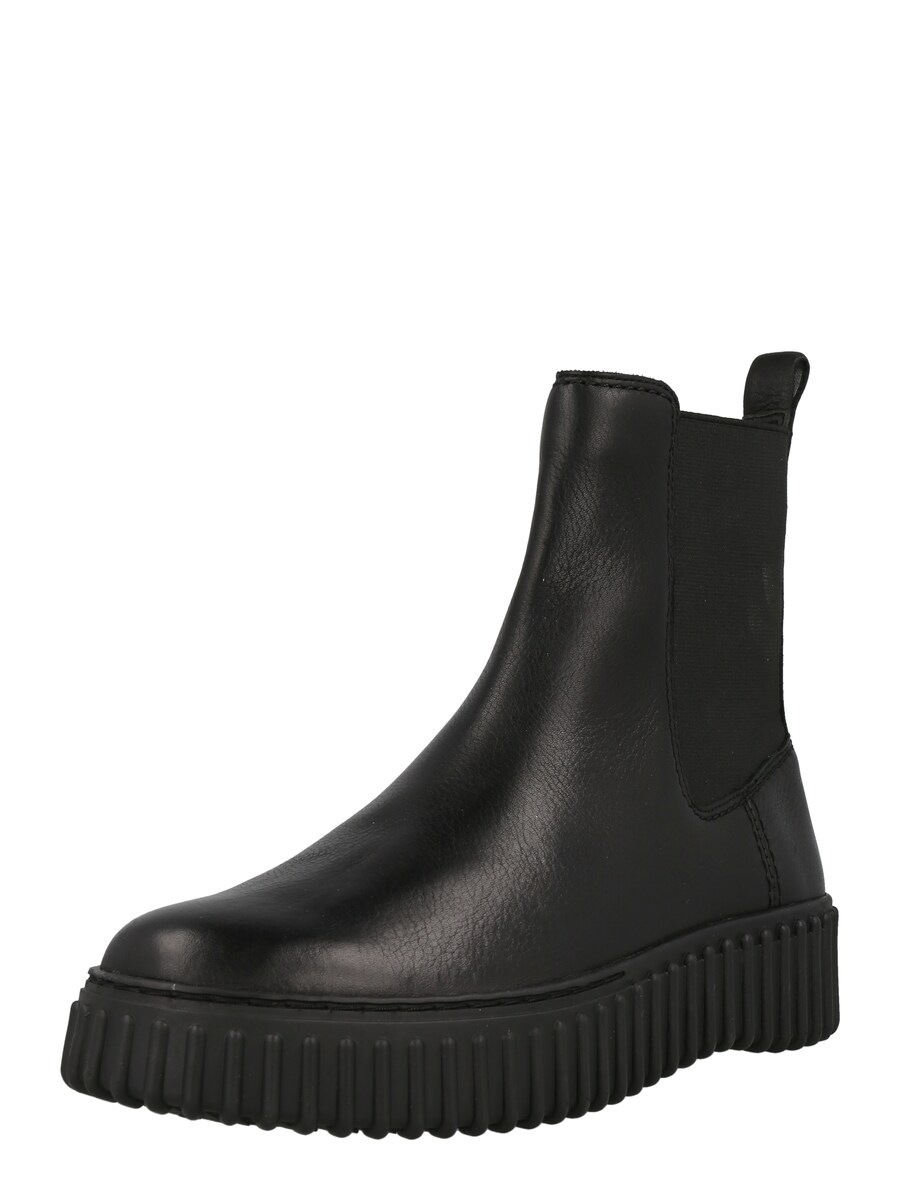 Ботинки челси женские CLARKS Torhill Maple кожаные, черный