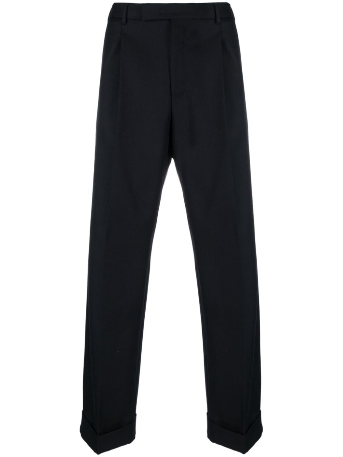 

PT Torino брюки строгого кроя из вирджинской шерсти, синий