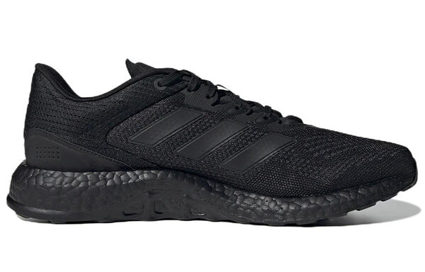 Кроссовки pureboost q2 низкие дышащие Adidas, черный — фото 2