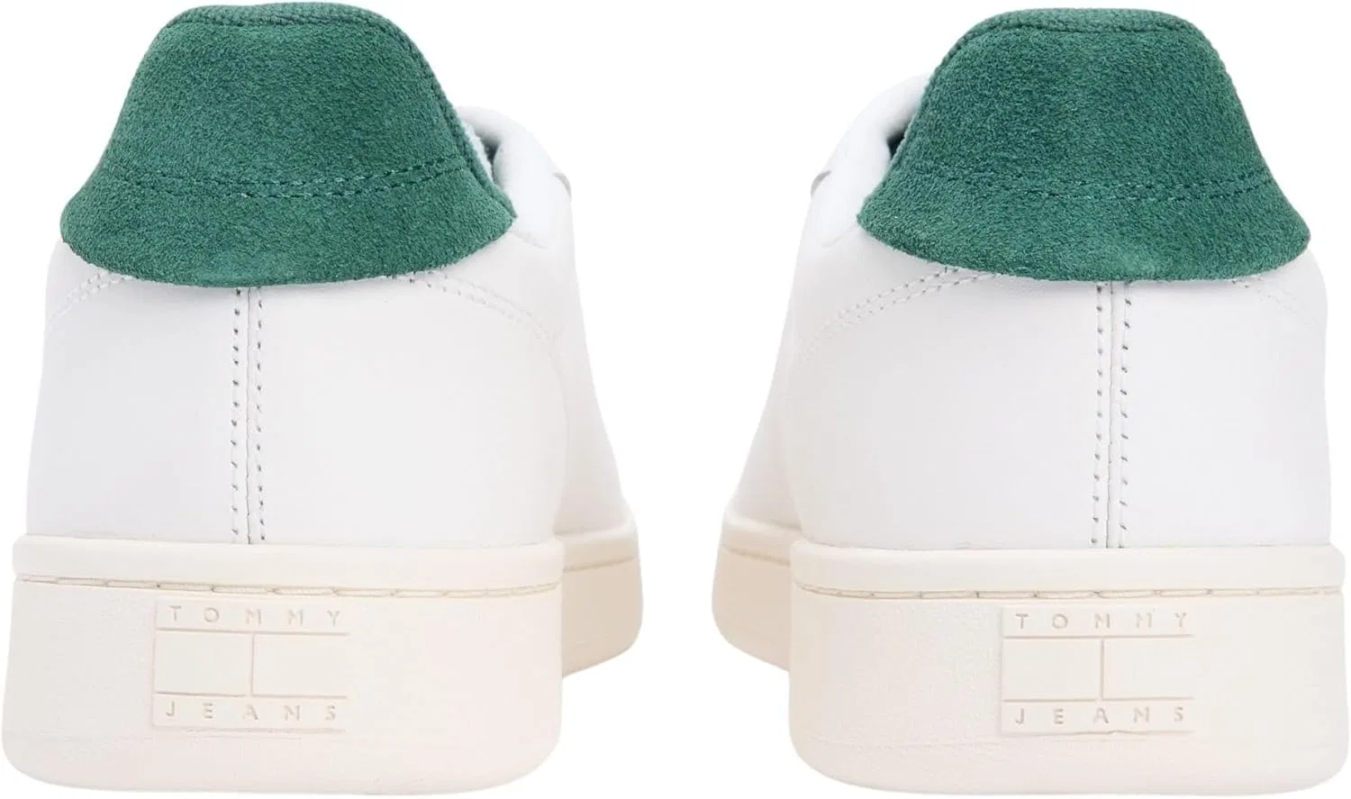 Мужские кроссовки Tommy Jeans Archive '98 Em0em01596 Low Top, White Ecru Shadow Pine — фото 2