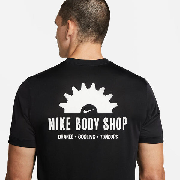 Футболка dri-fit body shop t-shirt 'black' Nike, черный — фото 3