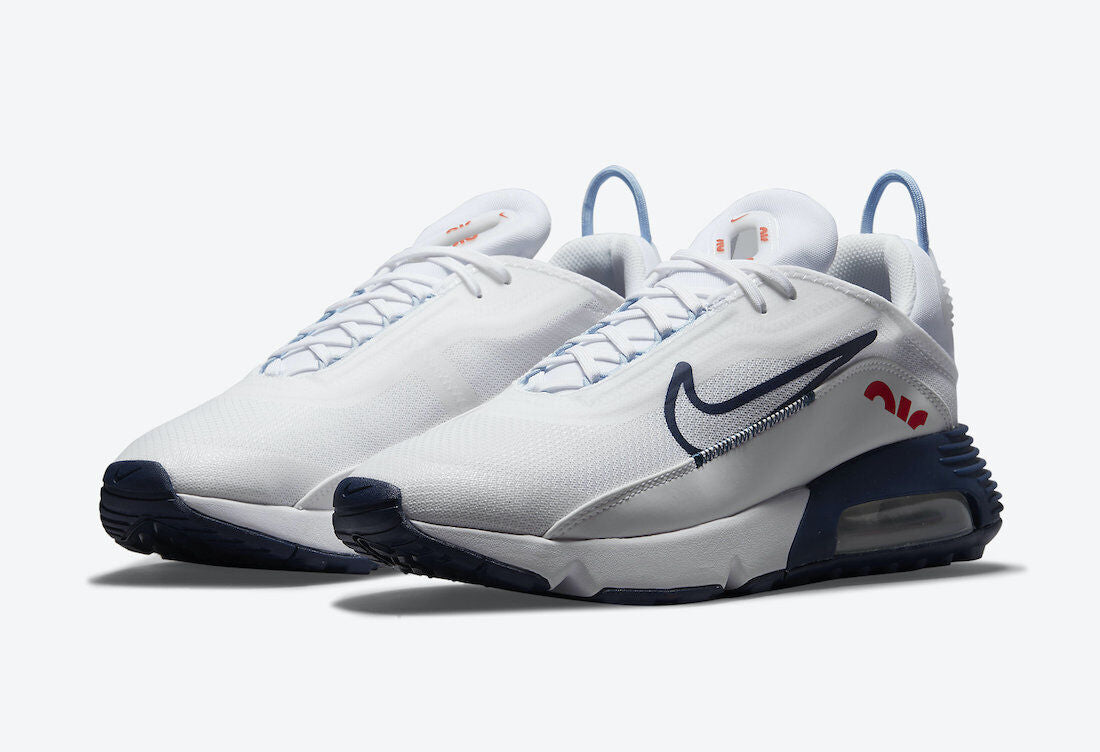 

Кроссовки Nike Air Max 2090 DM2823-100 мужские бело-синие низкие беговые