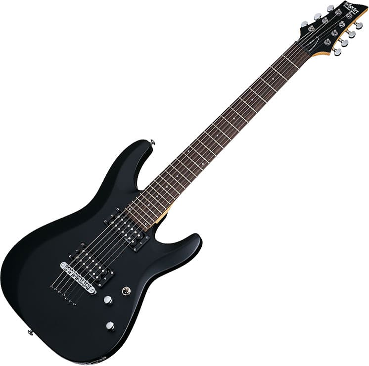 

Электрогитара Schecter C-7 Deluxe Electric Guitar Satin Black