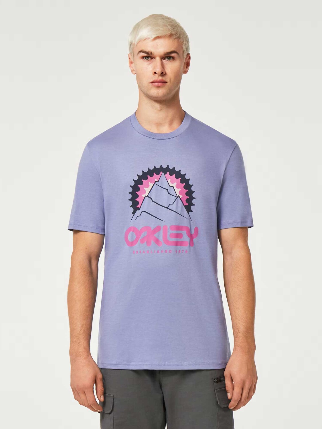 

Футболка Oakley MOUNTAINS OUT B1B, фиолетовый