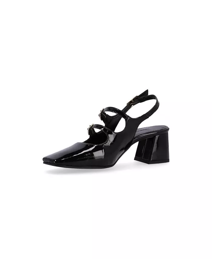 Женские туфли-лодочки Hanna Leather Alohas, черный — фото 3
